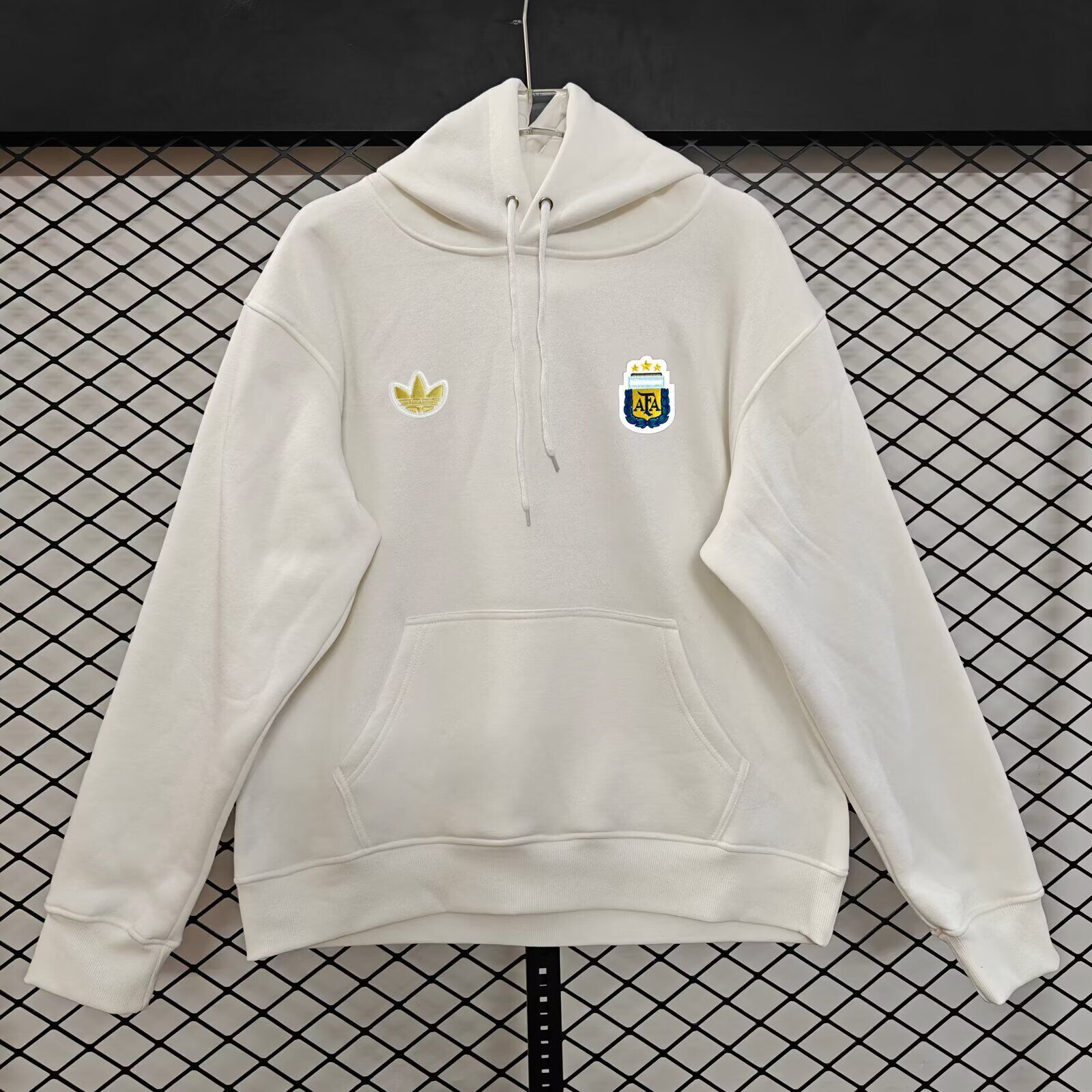AAA Quality Argentina 26/27 Hoodie - White